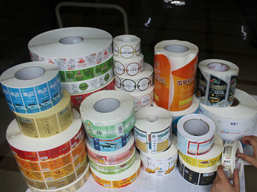 黄0     区电池膜不干胶标签的常见印刷加工方法